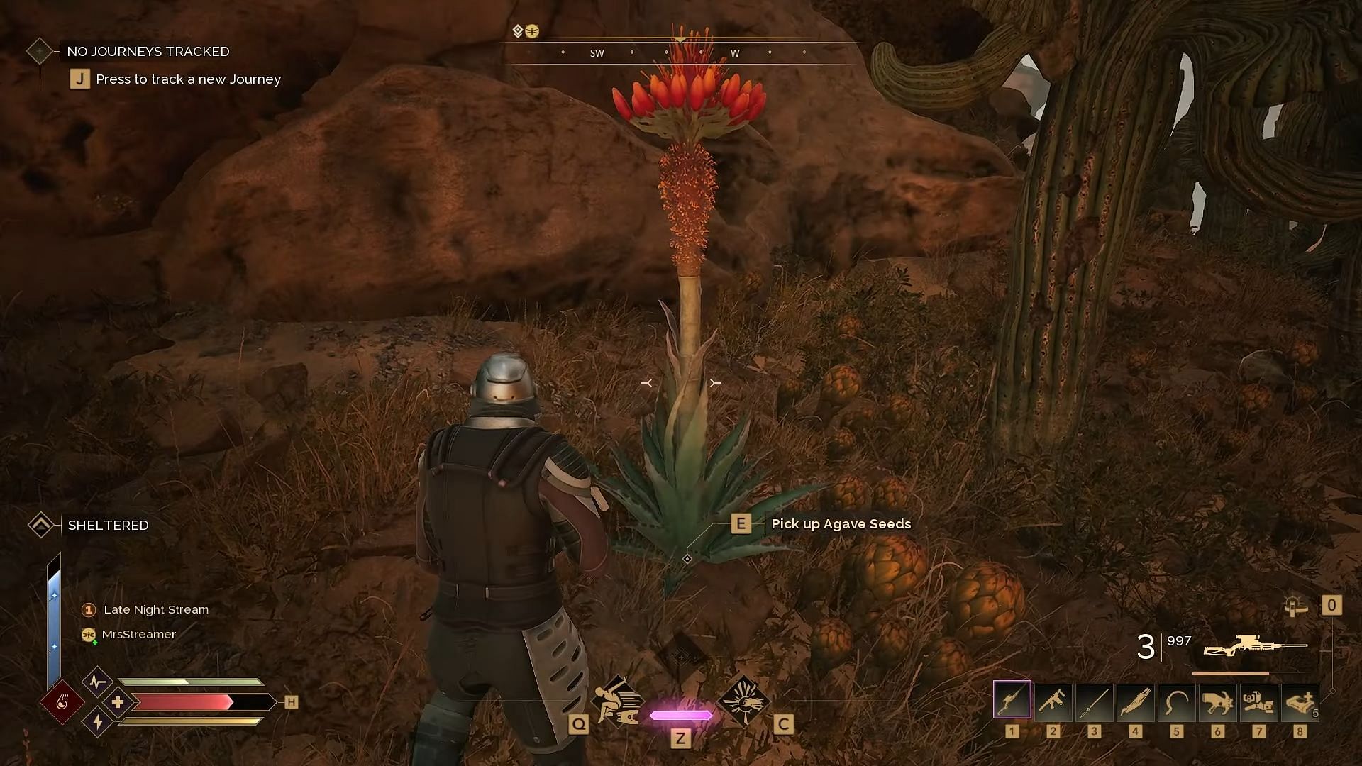Arrakeen Agave is hard to miss (Image via Funcom|| YouTube/Late Night Stream)